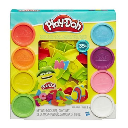 Play-Doh Numbers, Letters, and Fun